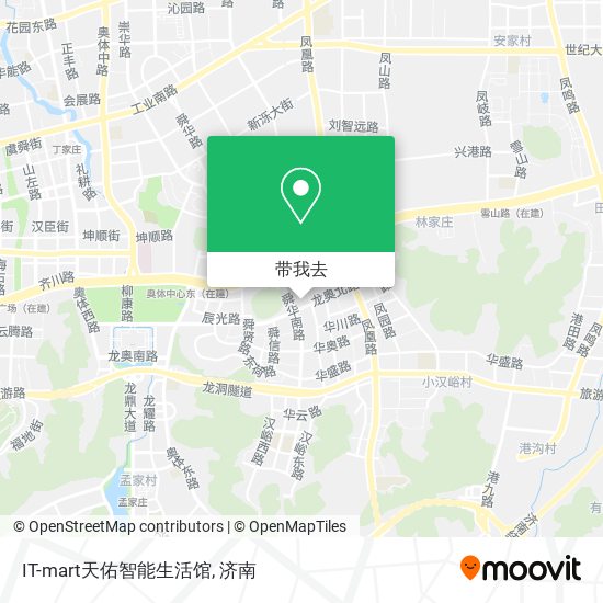 IT-mart天佑智能生活馆地图