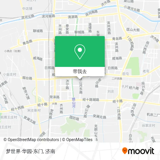 梦世界·华园-东门地图