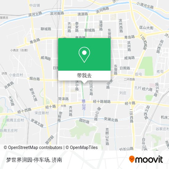 梦世界润园-停车场地图