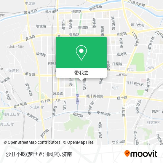 沙县小吃(梦世界润园店)地图
