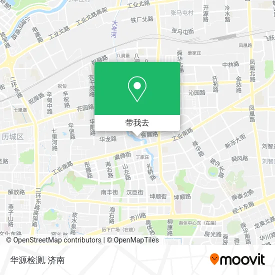 华源检测地图