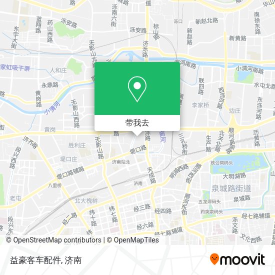 益豪客车配件地图