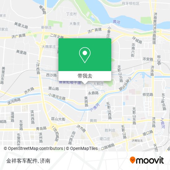 金祥客车配件地图