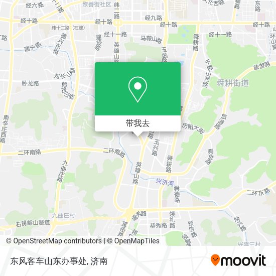 东风客车山东办事处地图