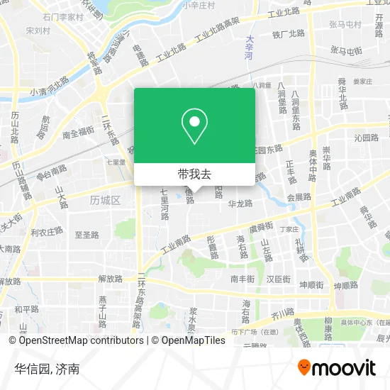 华信园地图