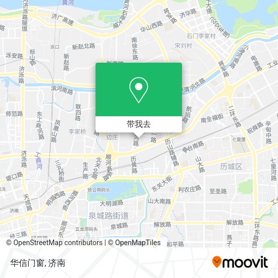 华信门窗地图