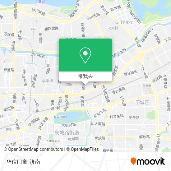 华信门窗地图