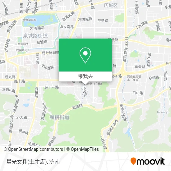 晨光文具(士才店)地图