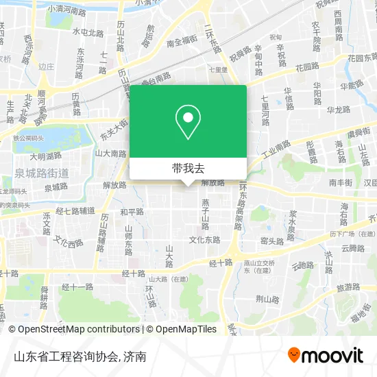 山东省工程咨询协会地图