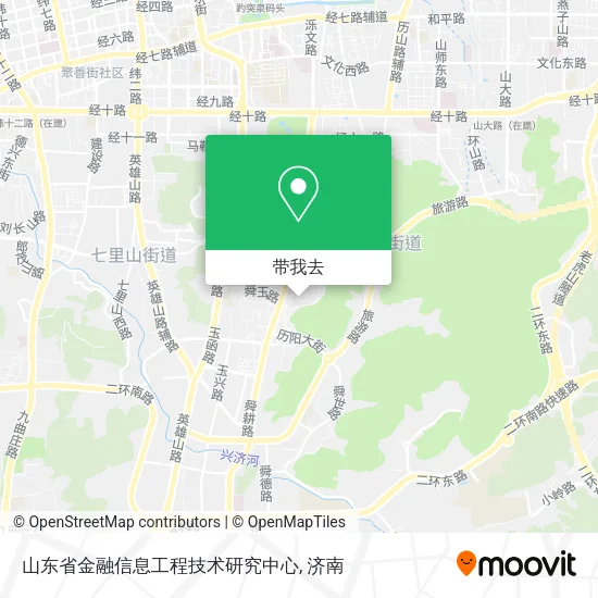 山东省金融信息工程技术研究中心地图
