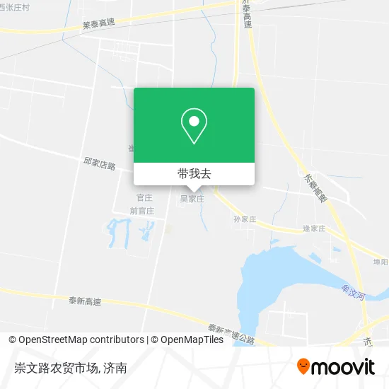 崇文路农贸市场地图
