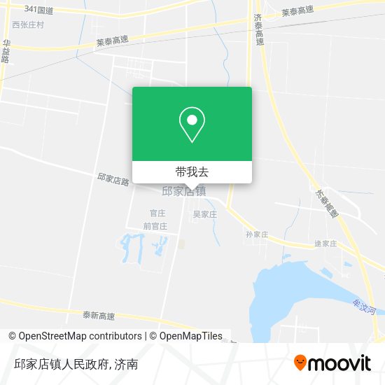邱家店镇人民政府地图