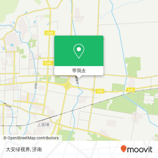 大安绿视界地图