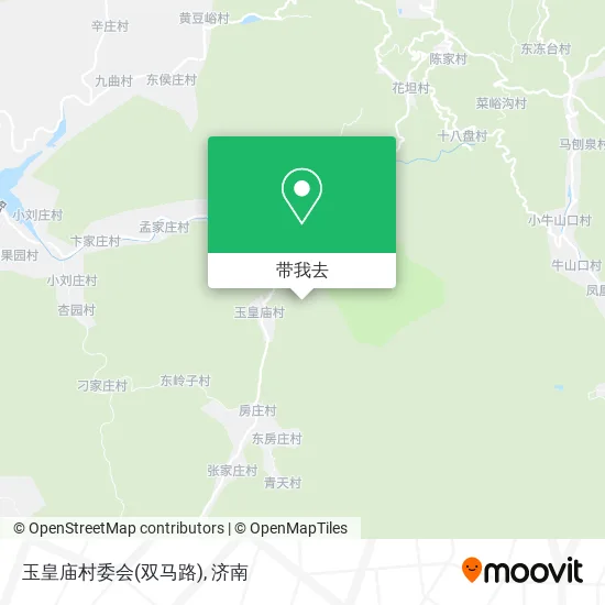 玉皇庙村委会(双马路)地图