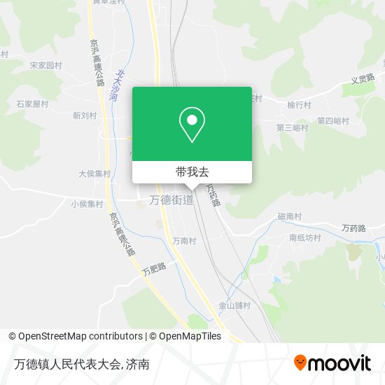 万德镇人民代表大会地图