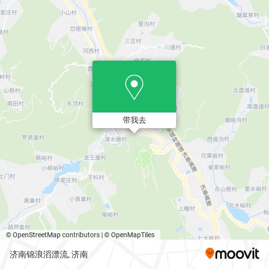 济南锦浪滔漂流地图