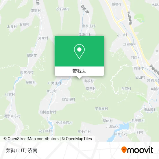 荣御山庄地图