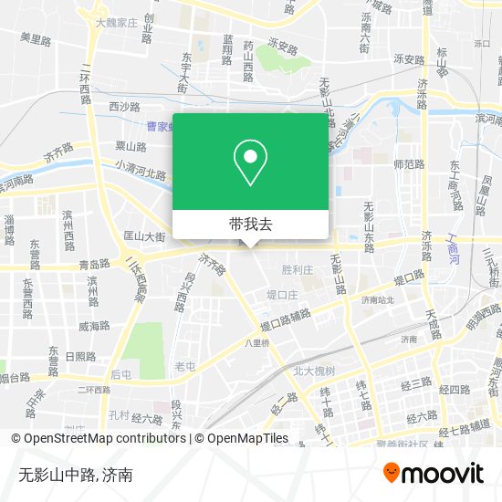 无影山中路地图