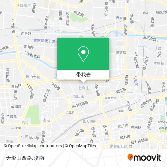 无影山西路地图