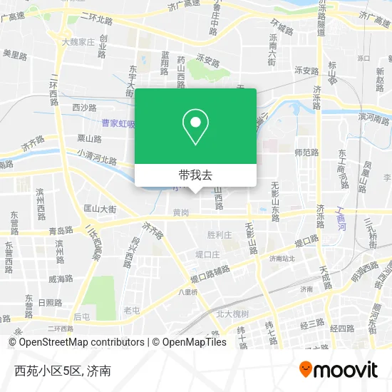 西苑小区5区地图