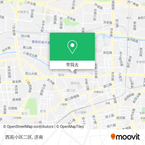 西苑小区二区地图
