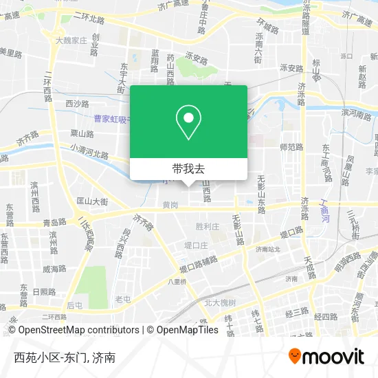 西苑小区-东门地图