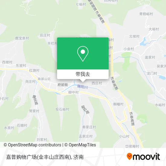 嘉普购物广场(金丰山庄西南)地图