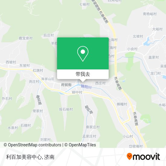利百加美容中心地图