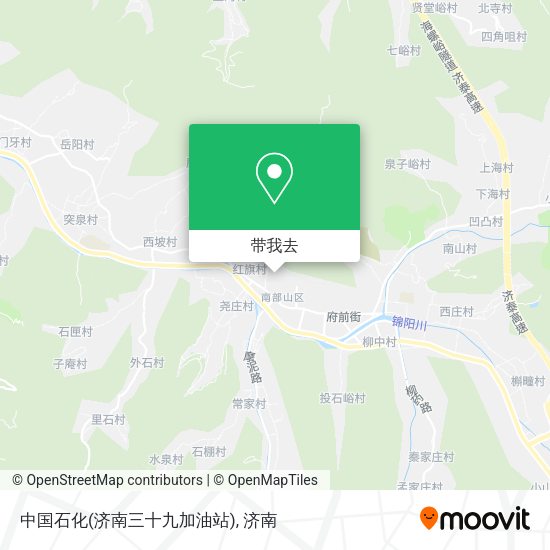 中国石化(济南三十九加油站)地图