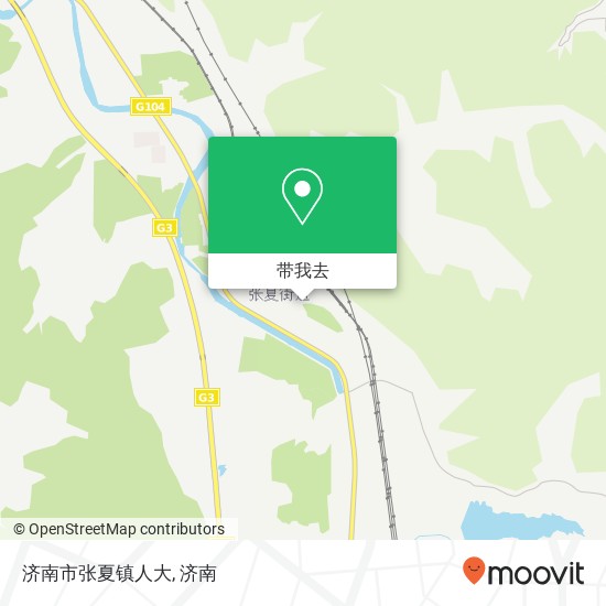 济南市张夏镇人大地图