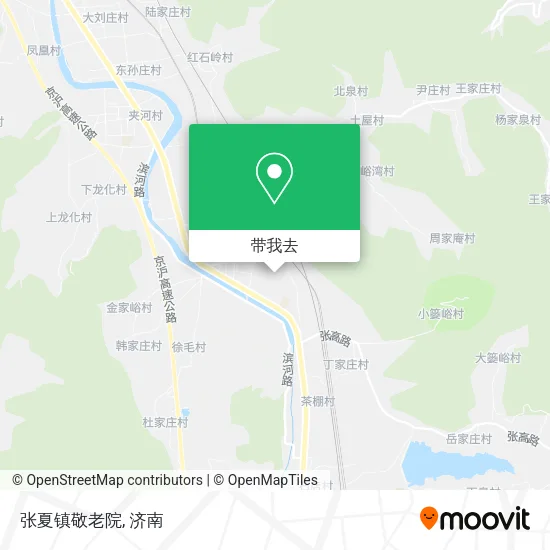 张夏镇敬老院地图
