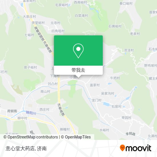 意心堂大药店地图