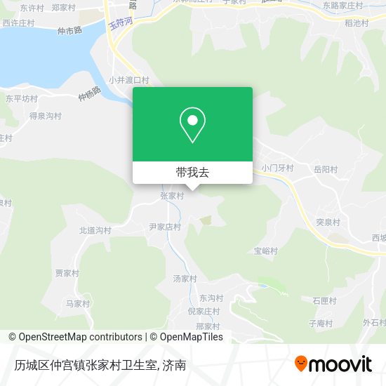 历城区仲宫镇张家村卫生室地图