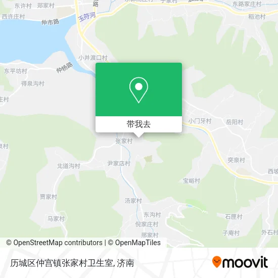 历城区仲宫镇张家村卫生室地图