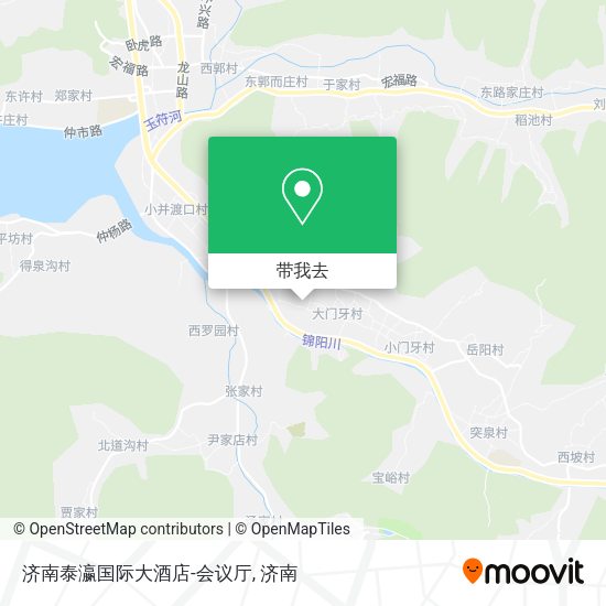 济南泰瀛国际大酒店-会议厅地图