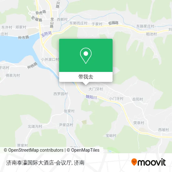 济南泰瀛国际大酒店-会议厅地图