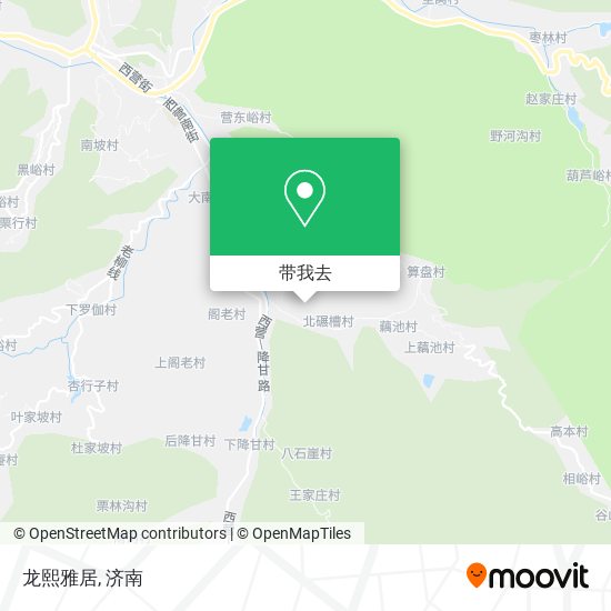 龙熙雅居地图