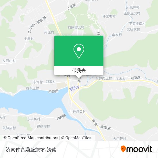 济南仲宫鼎盛旅馆地图