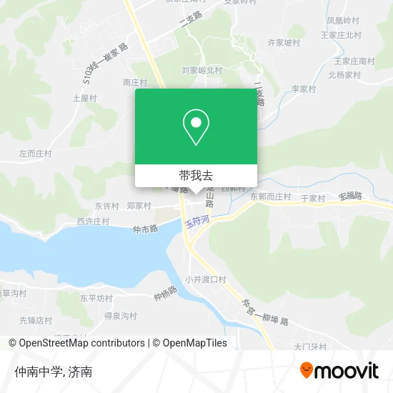 仲南中学地图