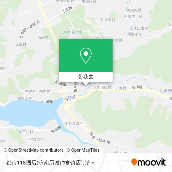 都市118酒店(济南历城仲宫镇店)地图