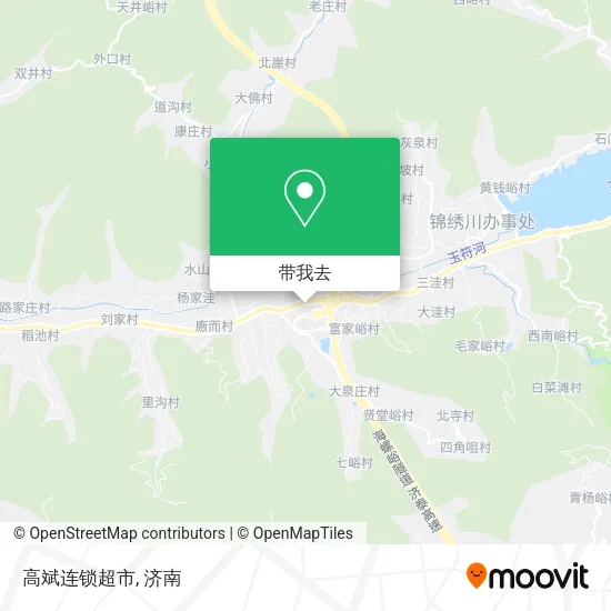 高斌连锁超市地图