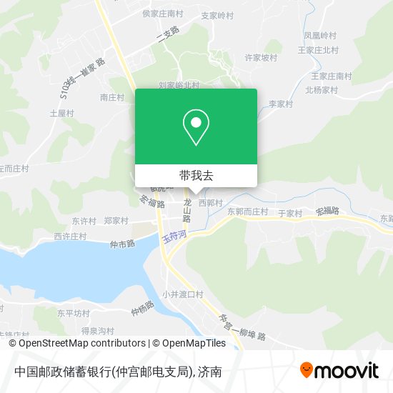 中国邮政储蓄银行(仲宫邮电支局)地图