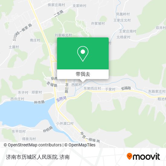 济南市历城区人民医院地图