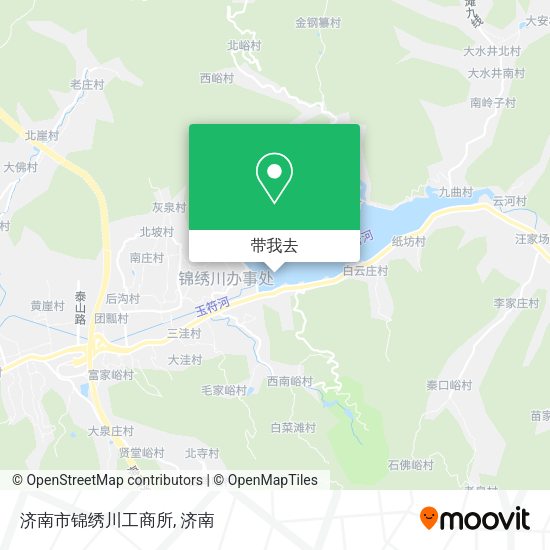 济南市锦绣川工商所地图