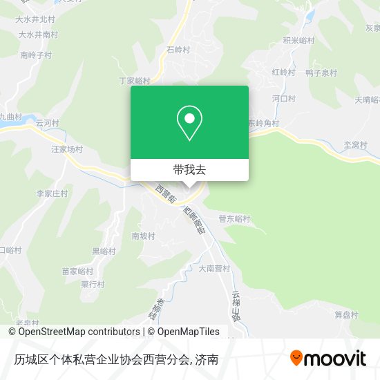 历城区个体私营企业协会西营分会地图