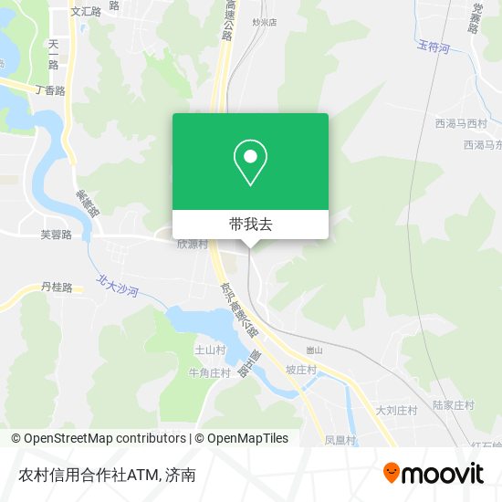 农村信用合作社ATM地图