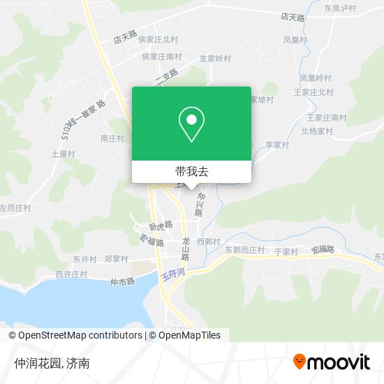 仲润花园地图