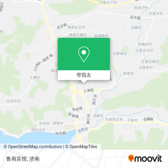 鲁商宾馆地图