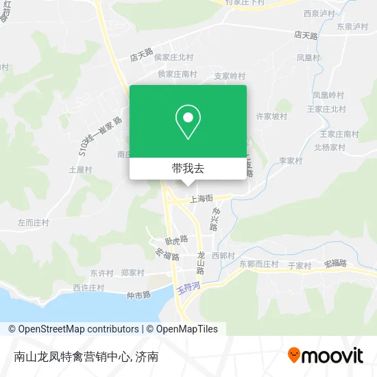 南山龙凤特禽营销中心地图