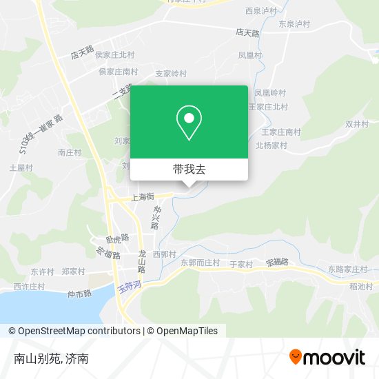 南山别苑地图